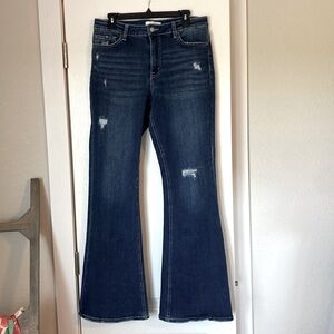 High rise Lovervet flare jeans